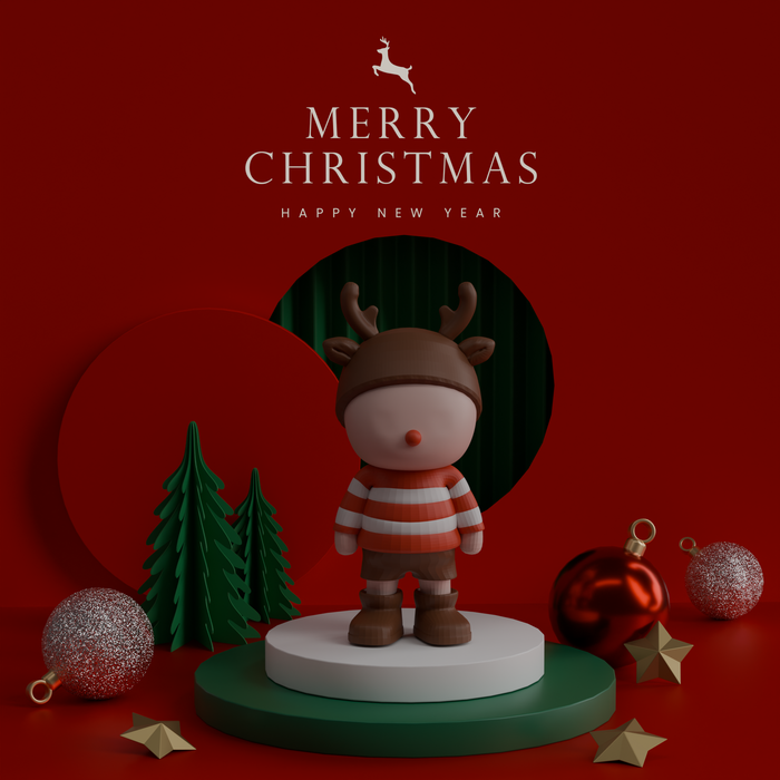 Mini Moko – Christmas Edition - Bunndle 4pz.