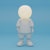  Lampada in stampa 3d personalizzabile. Lampada Moko. Lampada di design. Lampada da tavolo, luce soffusa