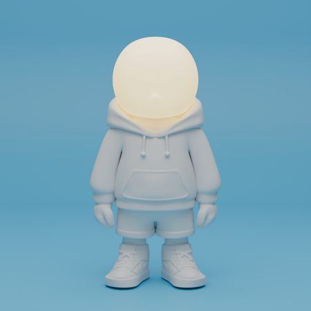  Lampada in stampa 3d personalizzabile. Lampada Moko. Lampada di design. Lampada da tavolo, luce soffusa